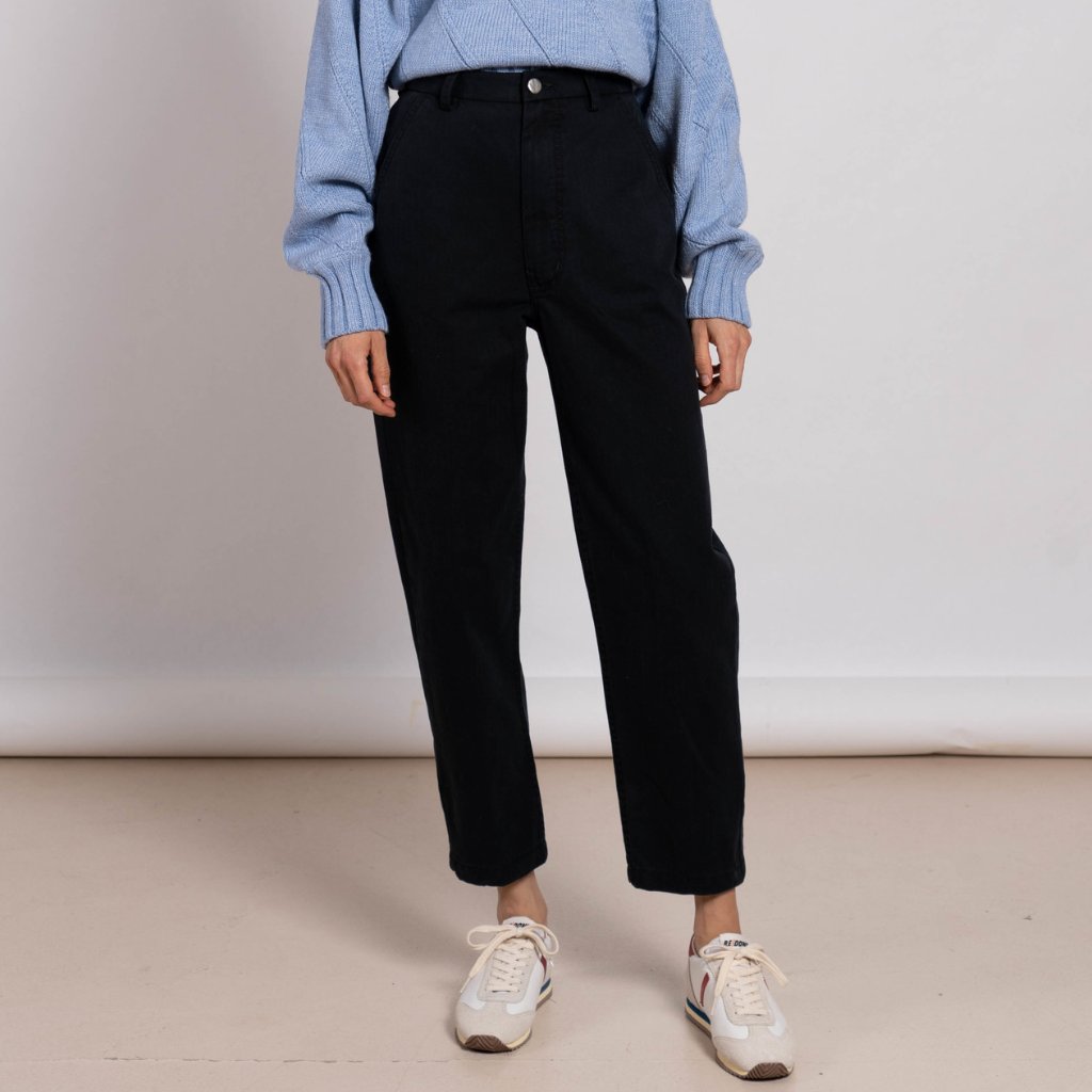 Rachel Comey Pseudo Pant In Black Herringbone